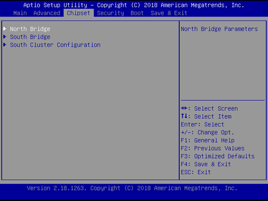 Chipset page
